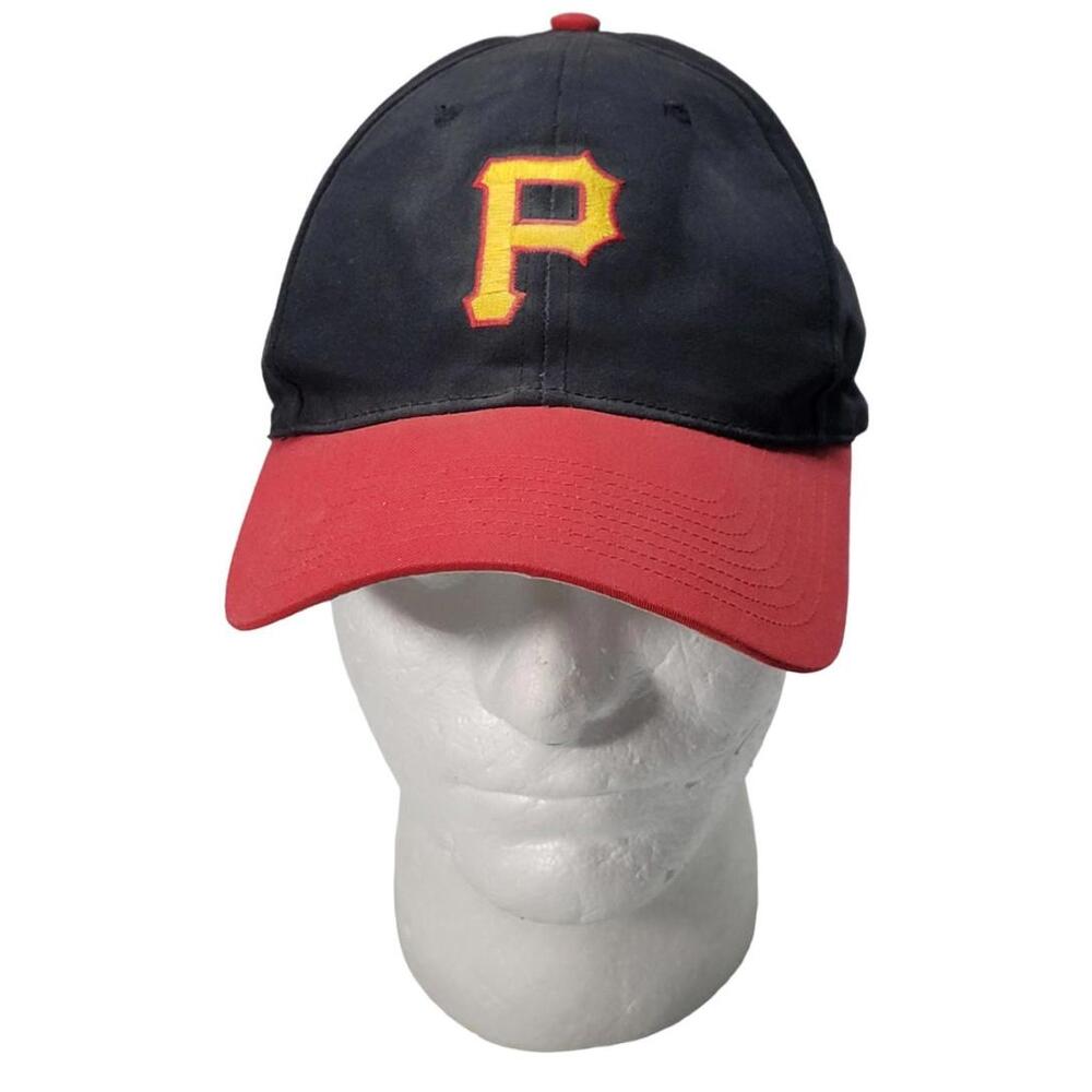 Pittsburgh Pirates MLB Baseball Twins Enterprise Snapback Hat Cap Black & Red